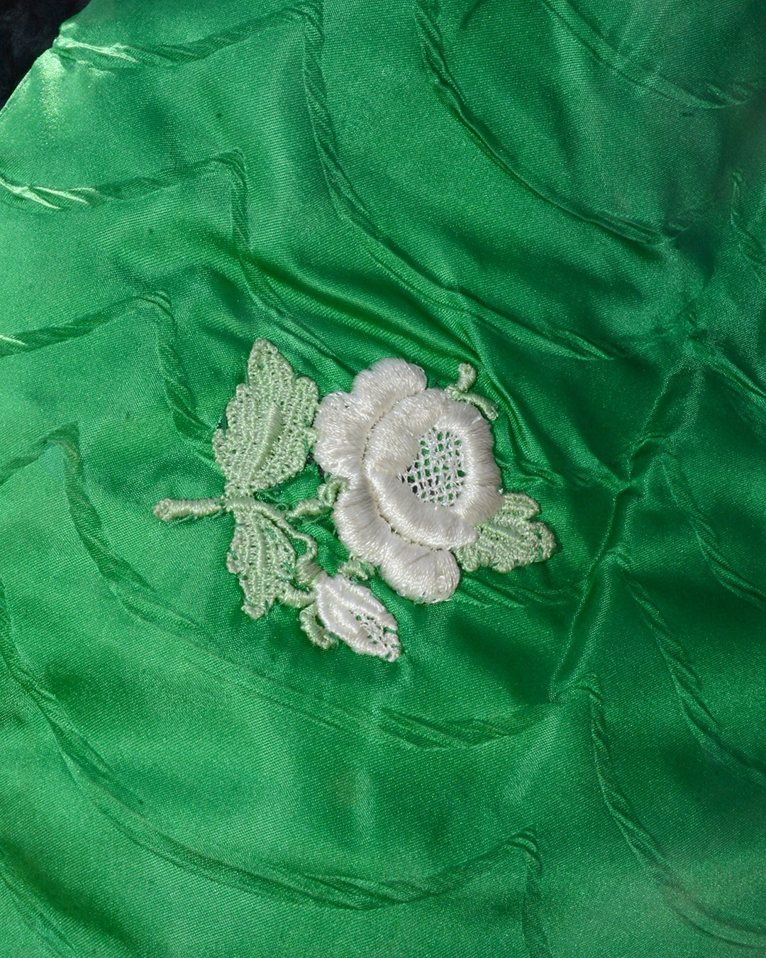 Vintage 1960s Persian Lamb Cropped Coat with Mink Collar