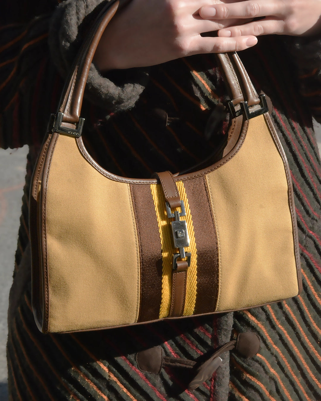 Vintage 90s Gucci Bardot Bag, Tom Ford-Era Gucci
