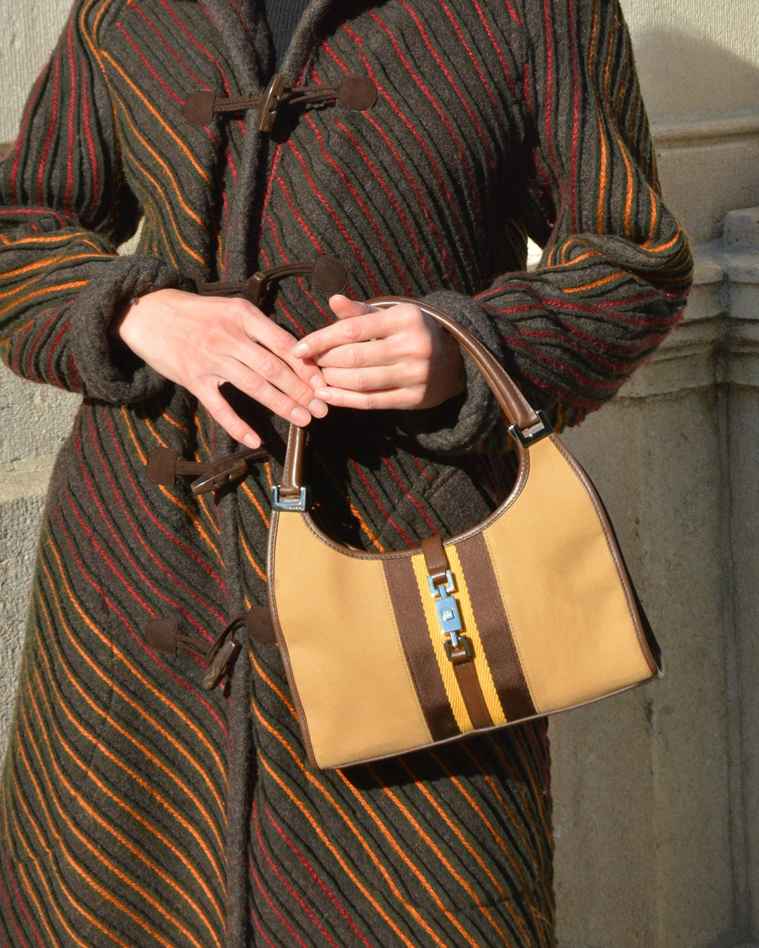Vintage 90s Gucci Bardot Bag, Tom Ford-Era Gucci