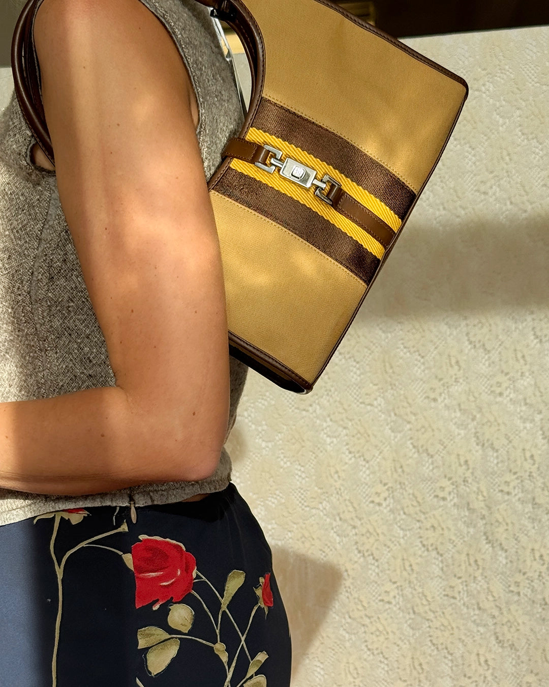 Vintage 90s Gucci Bardot Bag, Tom Ford-Era Gucci