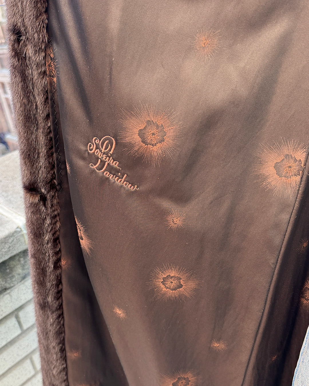 Vintage Full Length Mink Fur Coat