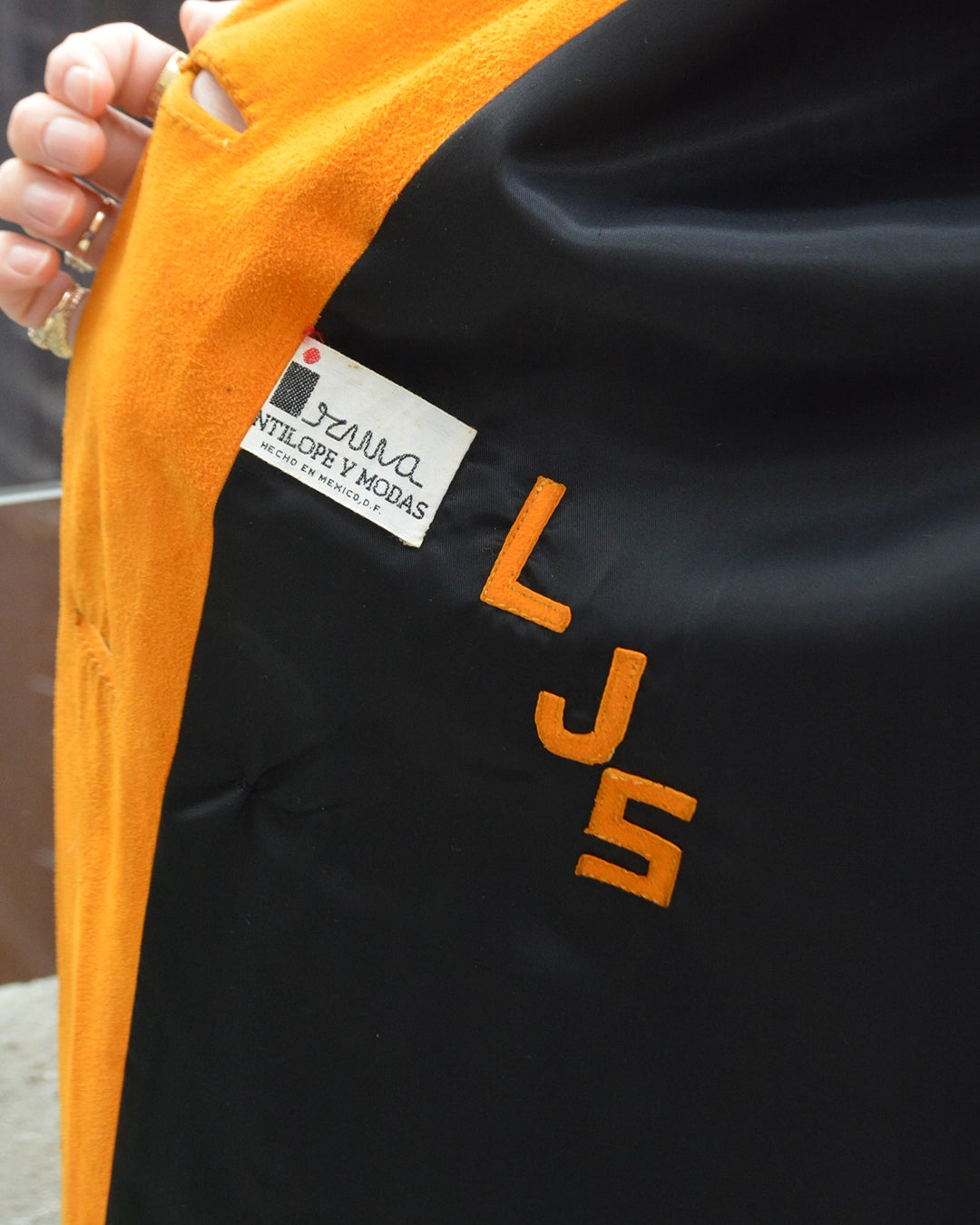 Vintage Marigold Suede Coat