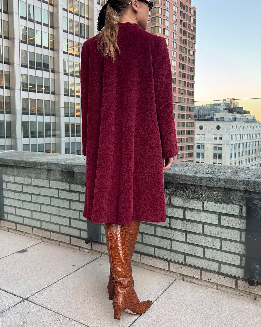 Vintage Pauline Trigère Swing Coat