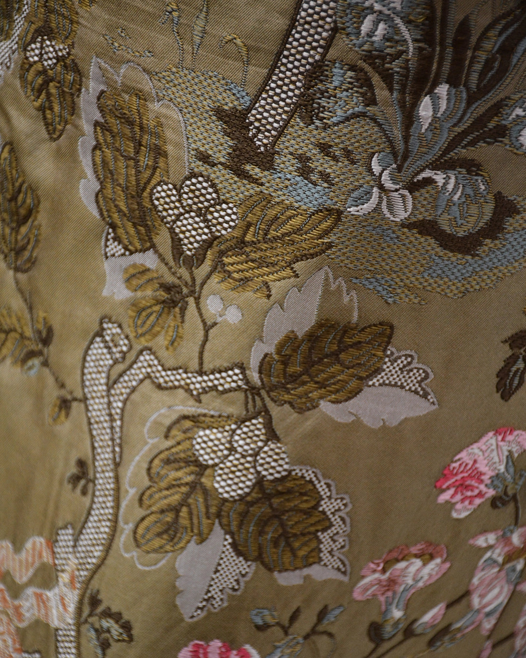 Vintage Silk Brocade Skirt