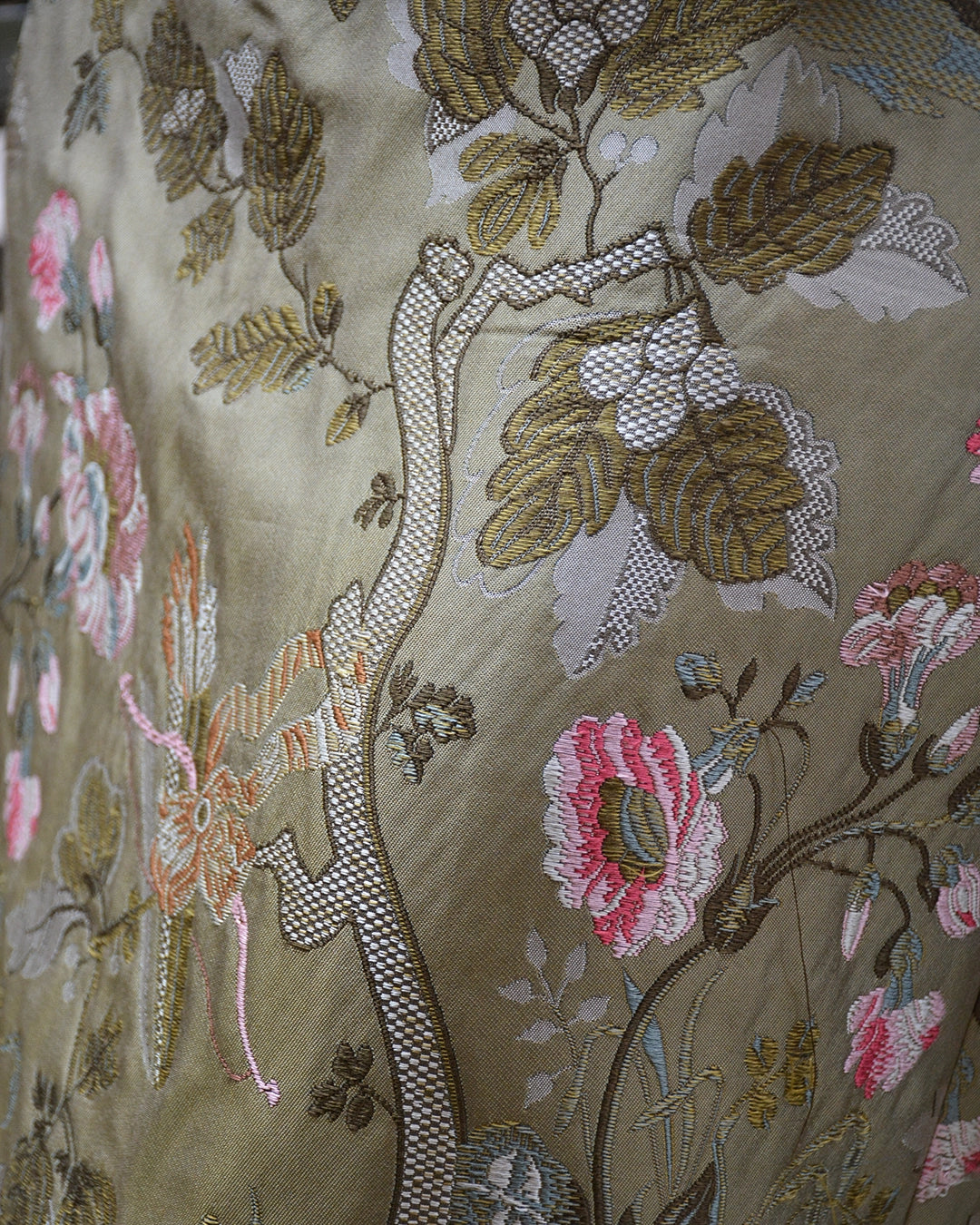 Vintage Silk Brocade Skirt