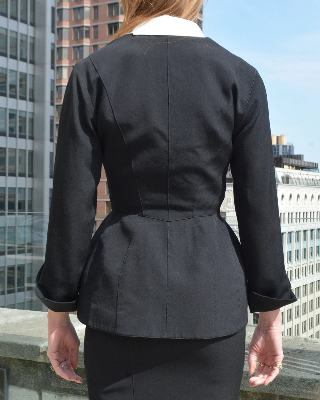 Vintage Thierry Mugler Spring 1994 Jacket with Detachable Lapel