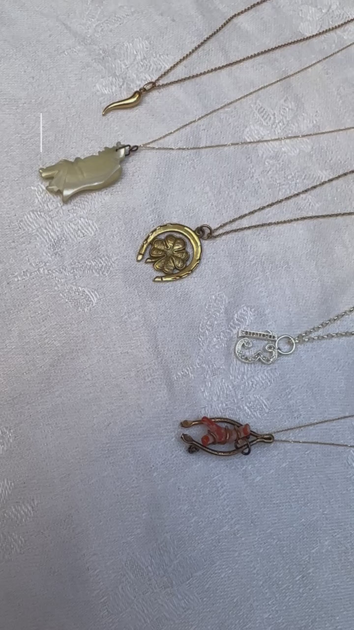 Mano Cornuto Necklace, Horn Hand, Silver, Crystal, Gold Cornuto, Italy  Jewelry | eBay