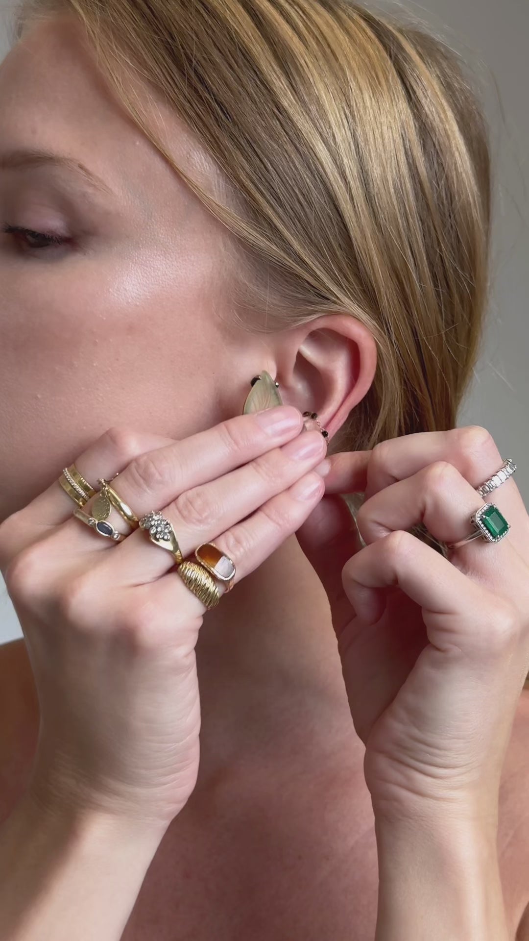 Vintage 1950s Schiaparelli Leaf Earrings – Very Breezy