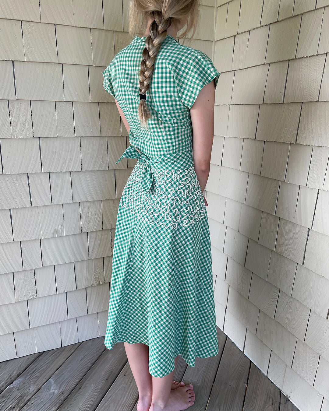 1950s GINGHAM DRESS by Ellen Kaye Originals
