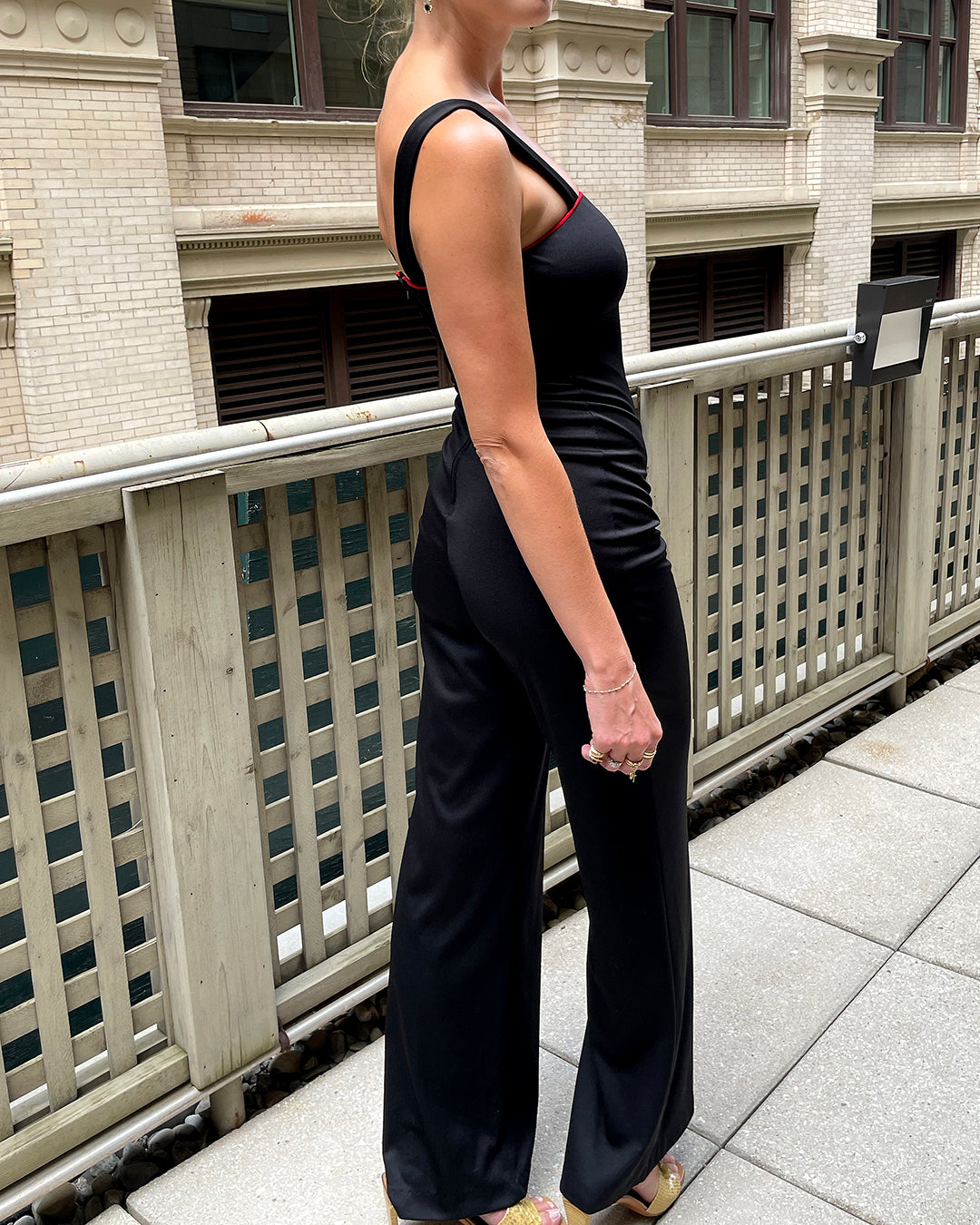 Vintage 1970s Jumpsuit With Matching Duster | XS