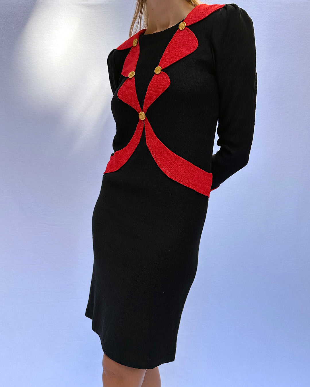 Vintage Adolfo Knit Dress