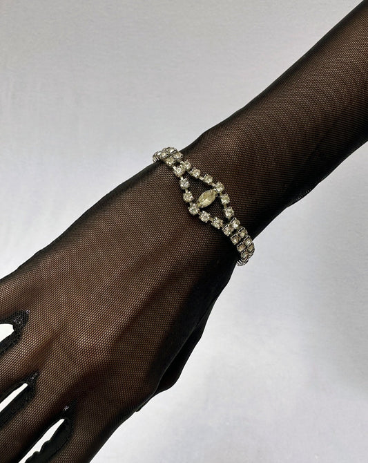 Vintage Midcentury Diamanté Bracelet