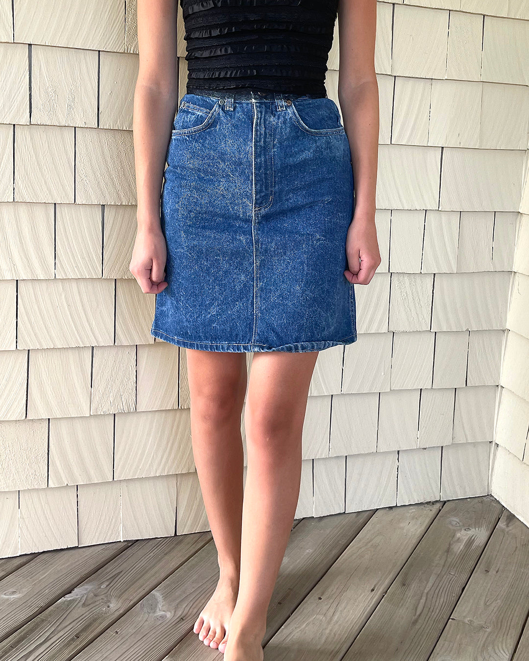 Teen Craft Denim Long Skirt | BOOGZEL CLOTHING – Boogzel Clothing