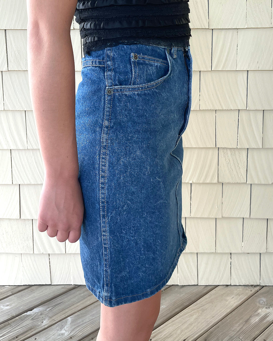 Denim skirt 1980s 2025