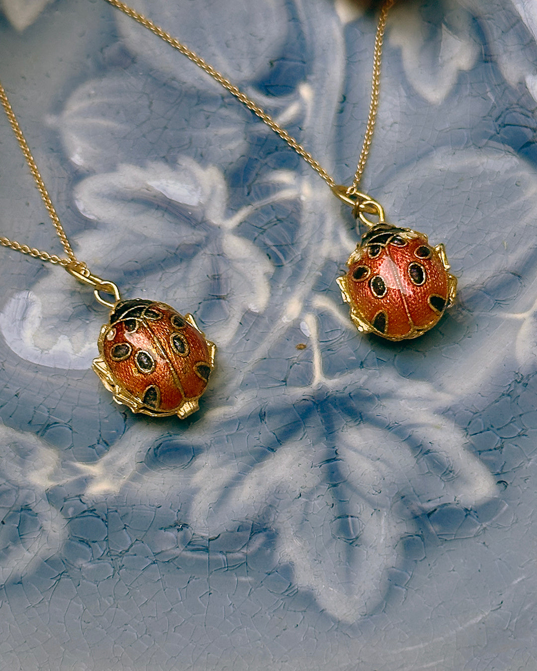Vintage enamel necklace cheap