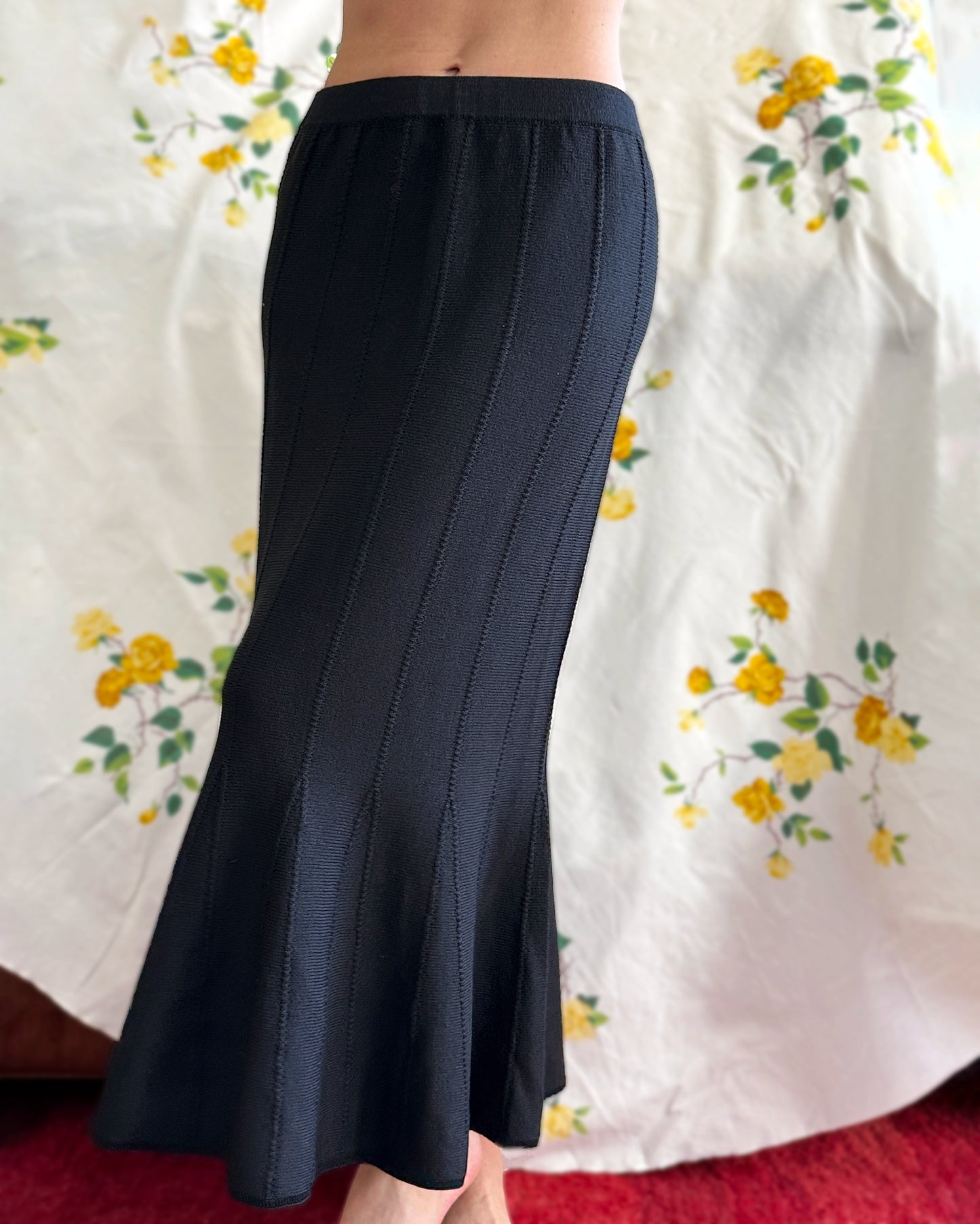 Vintage St. John Knit Mermaid Skirt
